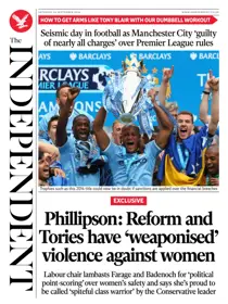 The Independent Daily Edition Newspaper 
                issue The Independent Daily Edition Newspaper