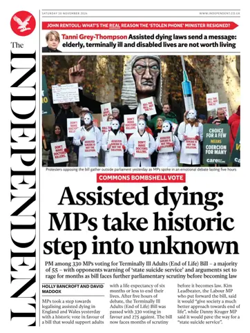 The Independent Daily Edition Newspaper Preview