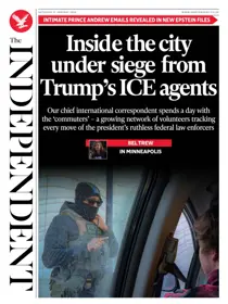 The Independent Daily Edition Newspaper 
                issue Saturday, 31 January 2026