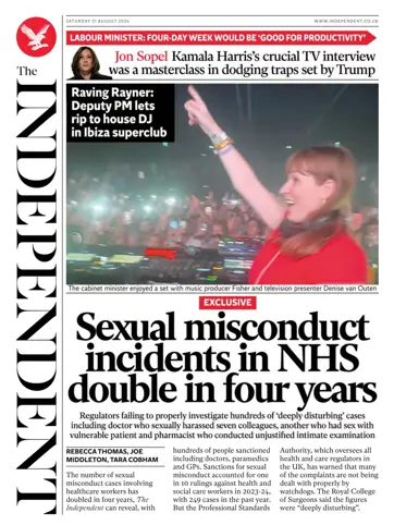 The Independent Daily Edition Newspaper Preview