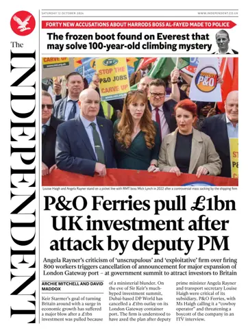 The Independent Daily Edition Newspaper Preview