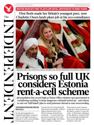 The Independent Daily Edition Newspaper Preview