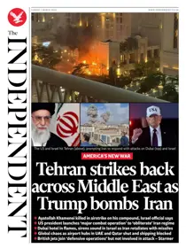 The Independent Daily Edition Newspaper 
                issue The Independent Daily Edition Newspaper