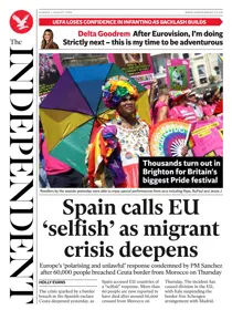 The Independent Daily Edition Newspaper