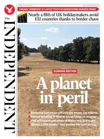 The Independent Daily Edition Newspaper 
                issue The Independent Daily Edition Newspaper