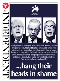 The Independent Daily Edition Newspaper 
                issue Sunday, 14 June 2026