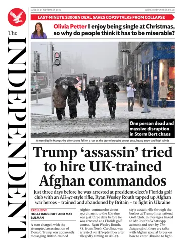 The Independent Daily Edition Newspaper Preview