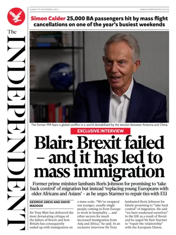 The Independent Daily Edition Newspaper Preview