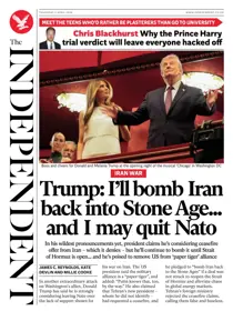 The Independent Daily Edition Newspaper 
                issue Thursday, 02 April 2026
