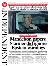 The Independent Daily Edition Newspaper 
                issue The Independent Daily Edition Newspaper
