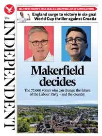 The Independent Daily Edition Newspaper issue 