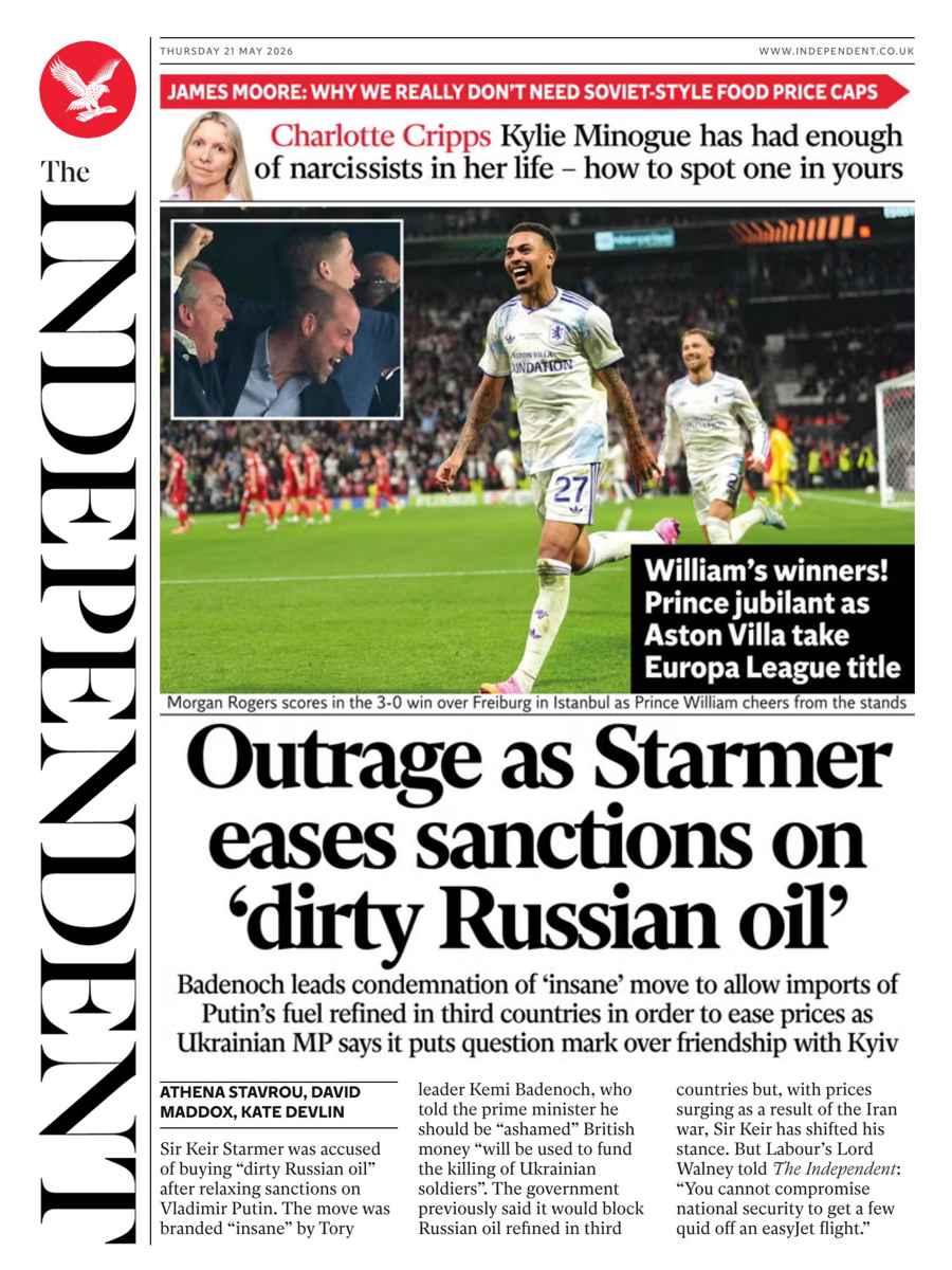 The Independent Daily Edition Newspaper