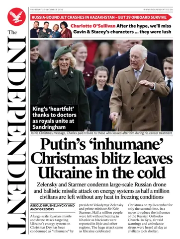 The Independent Daily Edition Newspaper Preview