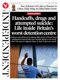 The Independent Daily Edition Newspaper 
                issue Thursday, 29 January 2026