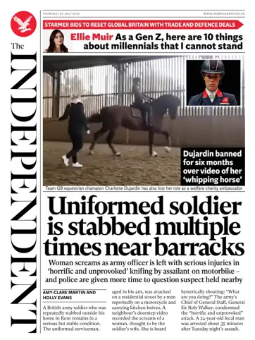 The Independent Daily Edition Newspaper Preview