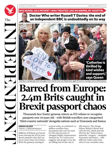 The Independent Daily Edition Newspaper - Thursday, March 28, 2024 