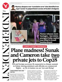 Thursday, November 30, 2023 
                issue Thursday, November 30, 2023