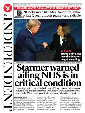 The Independent Daily Edition Newspaper Preview