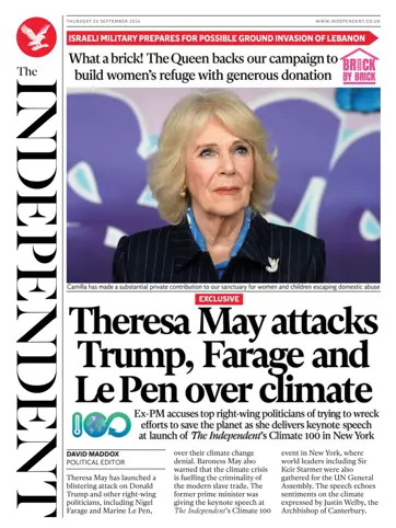 The Independent Daily Edition Newspaper Preview