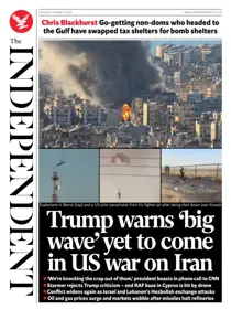 The Independent Daily Edition Newspaper 
                issue The Independent Daily Edition Newspaper