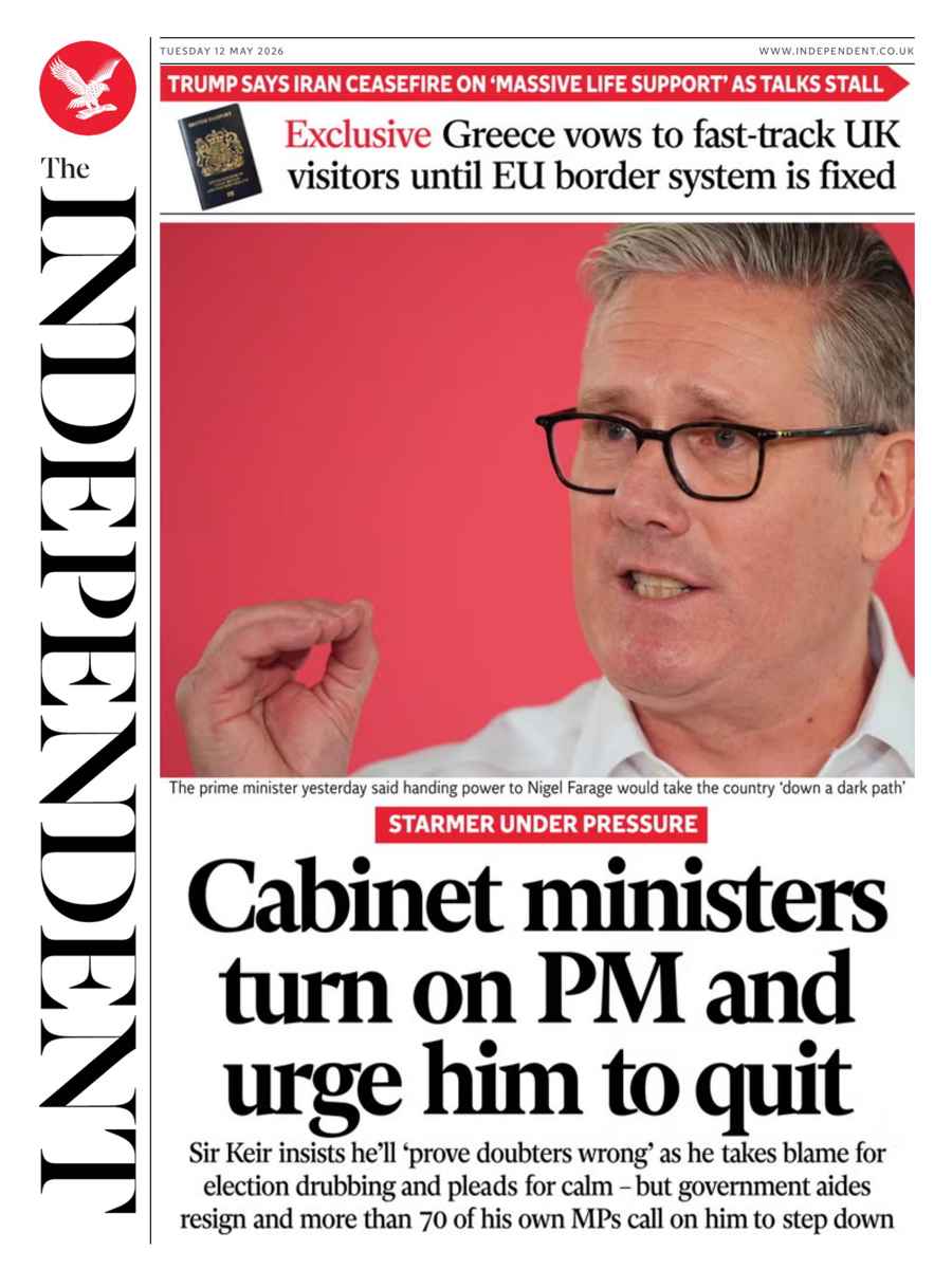 The Independent Daily Edition Newspaper