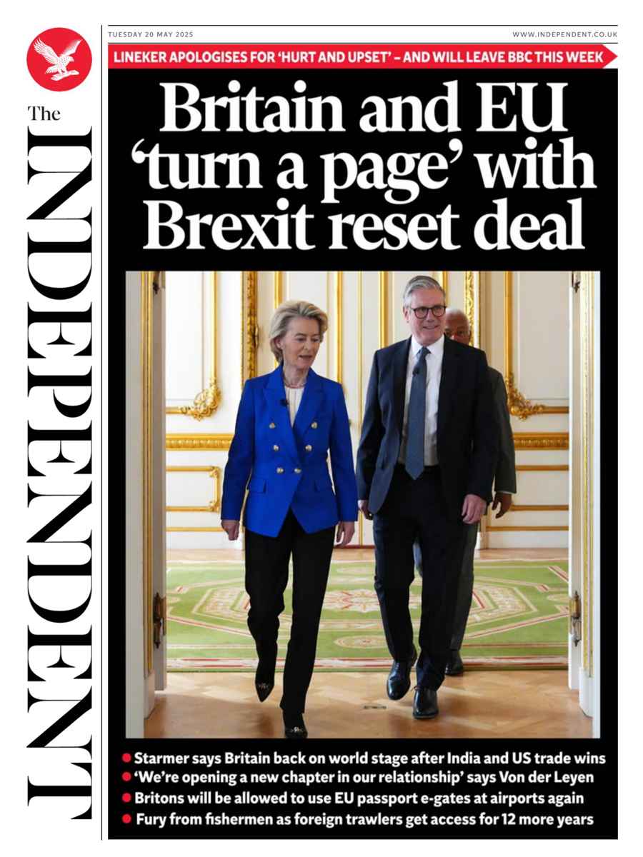 The Independent Daily Edition Newspaper