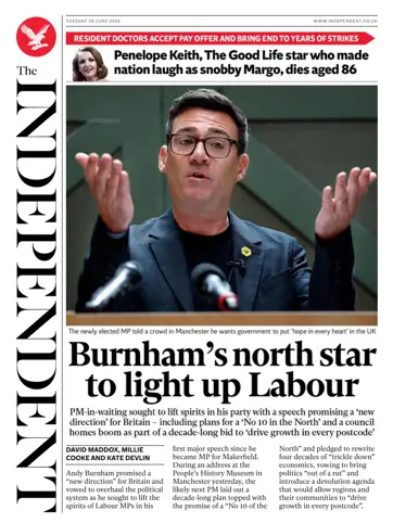 The Independent Daily Edition Newspaper issue Tuesday, 30 June 2026