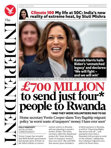 The Independent Daily Edition Newspaper Preview