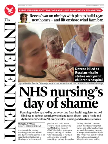 The Independent Daily Edition Newspaper Preview