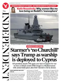 The Independent Daily Edition Newspaper 
                issue Wednesday, 04 March 2026