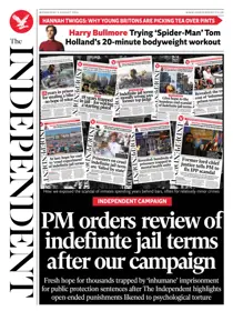 The Independent Daily Edition Newspaper 
                issue The Independent Daily Edition Newspaper