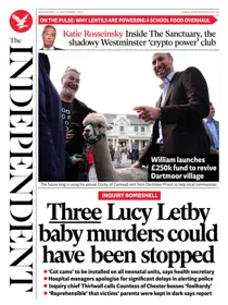 The Independent Daily Edition Newspaper 
                issue The Independent Daily Edition Newspaper