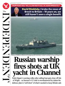 The Independent Daily Edition Newspaper issue Wednesday, 17 June 2026