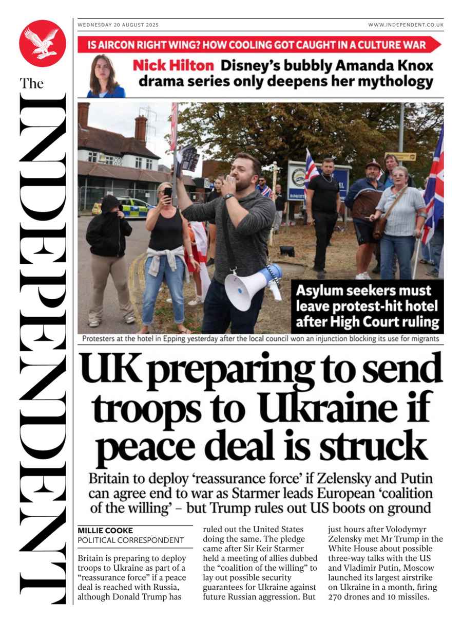 The Independent Daily Edition Newspaper