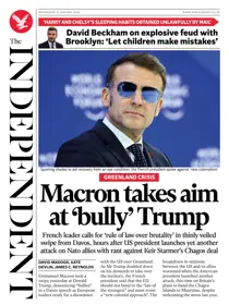 The Independent Daily Edition Newspaper issue Wednesday, 21 January 2026