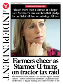 The Independent Daily Edition Newspaper 
                issue Wednesday, 24 December 2025