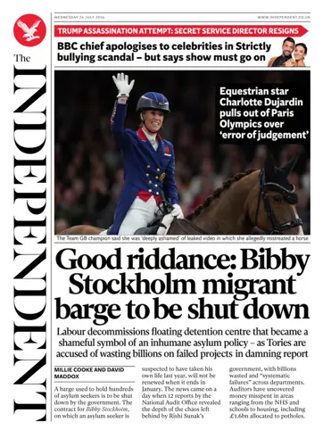 The Independent Daily Edition Newspaper Preview