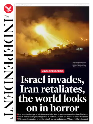 The Independent Daily Edition Newspaper Preview