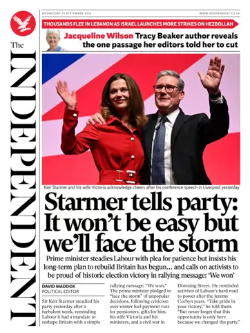 The Independent Daily Edition Newspaper Preview