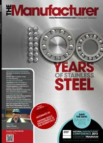 The Manufacturer - February 2013 
                issue The Manufacturer - February 2013