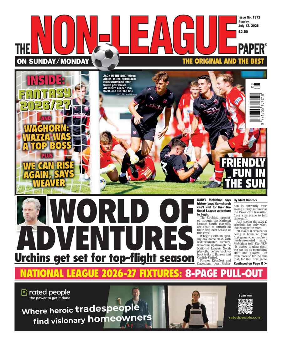 The Non-League Football Paper issue 12-Jul-2026