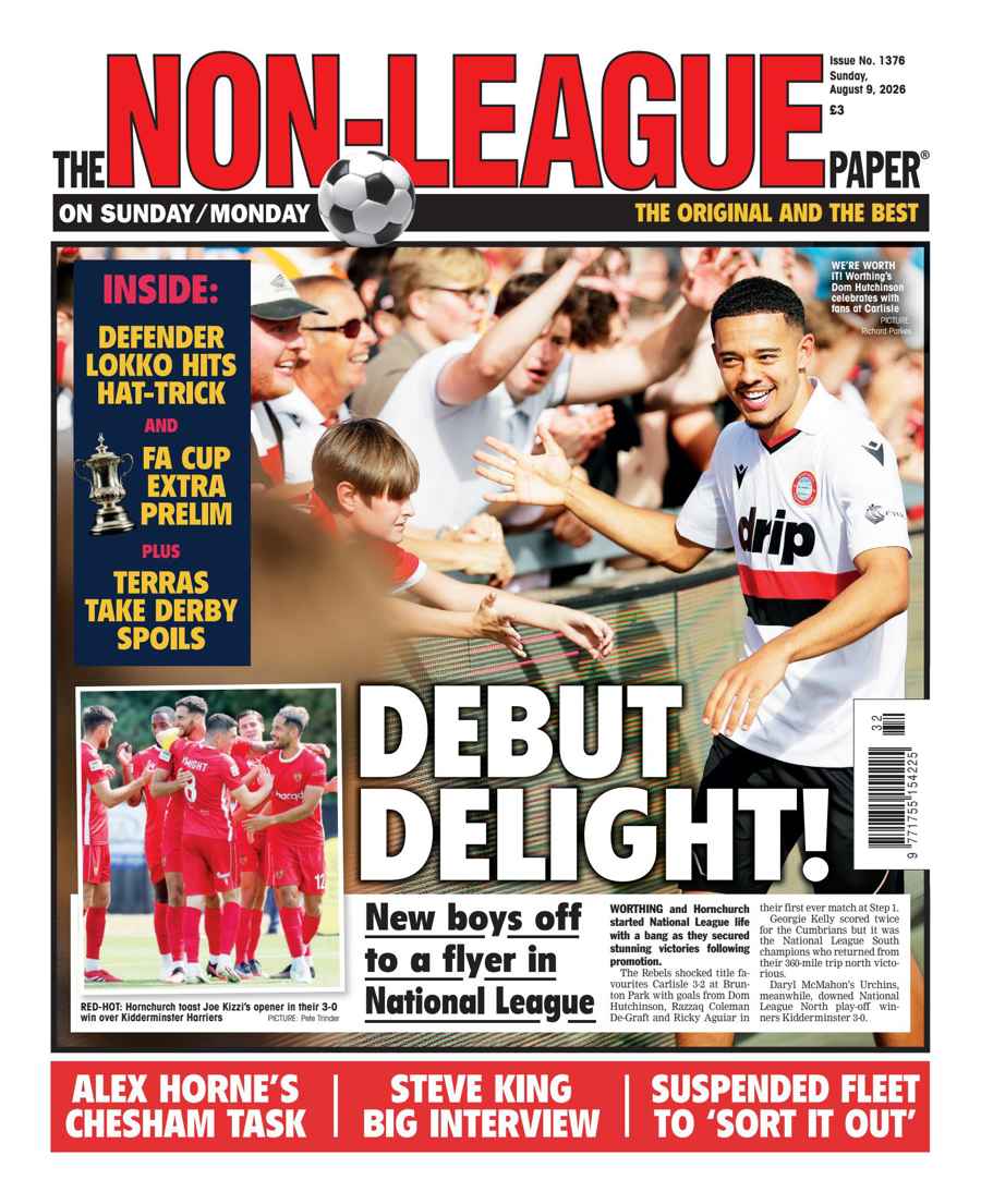 The Non-League Football Paper issue 9-Aug-2026