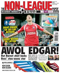 Sunday 15th September 2013 
                issue Sunday 15th September 2013