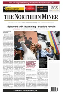 The Northern Miner 
                issue April 2026, Vol 112 Issue 4