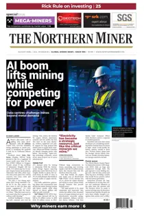 The Northern Miner issue August 2026, Vol 112 Issue 8