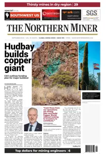 The Northern Miner issue September 2026, Vol 112 Issue 9
