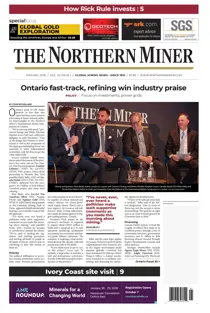 The Northern Miner 
                issue The Northern Miner January 2026 Volume 112 Issue 1