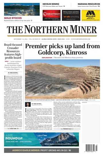 The Northern Miner Preview