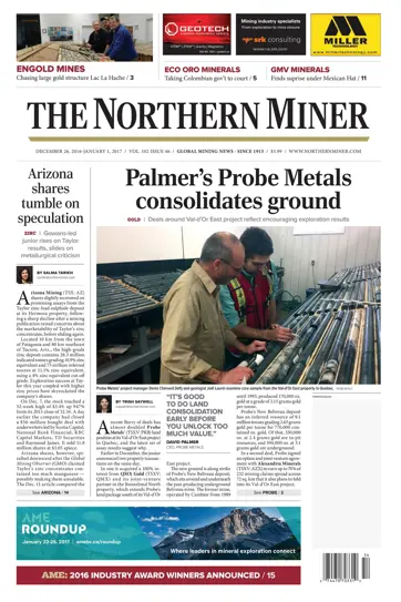 The Northern Miner Preview