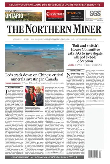 The Northern Miner Preview